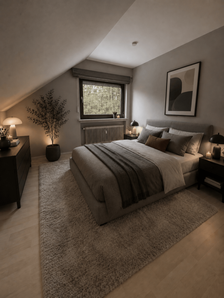 Schlafzimmer KI Beispiel