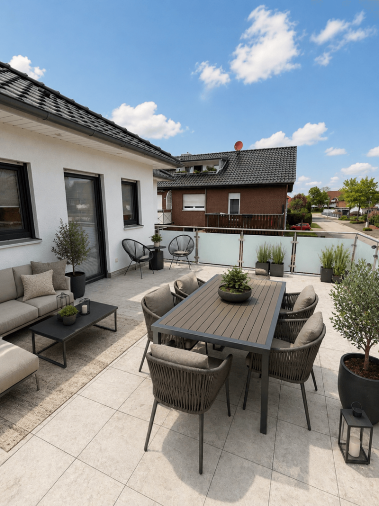 Terrasse KI generiert